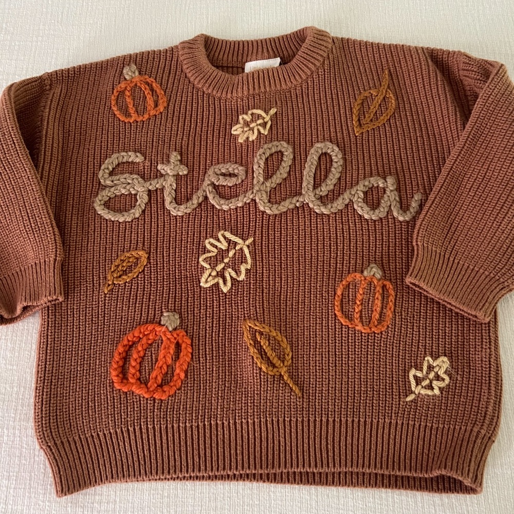 Little Looks by Lilly customized sweater